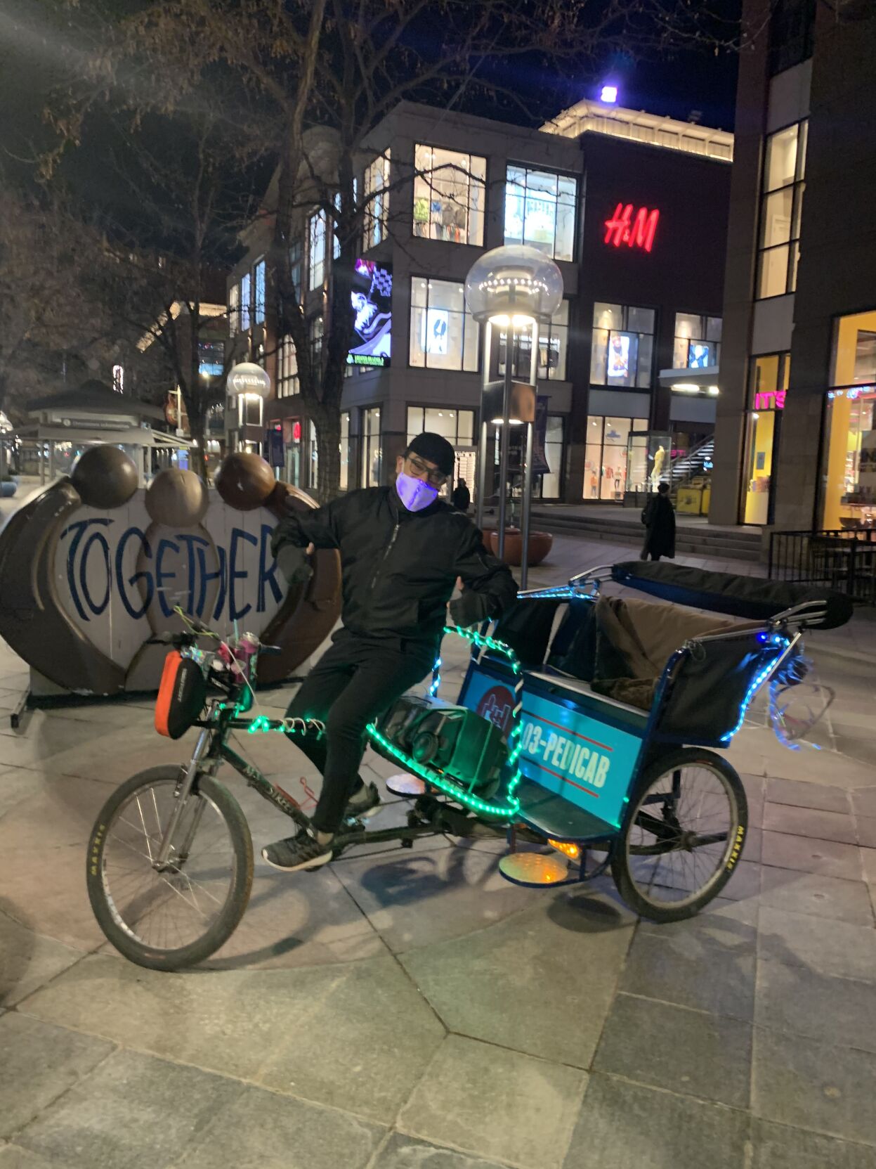 16th Street Mall pedicab