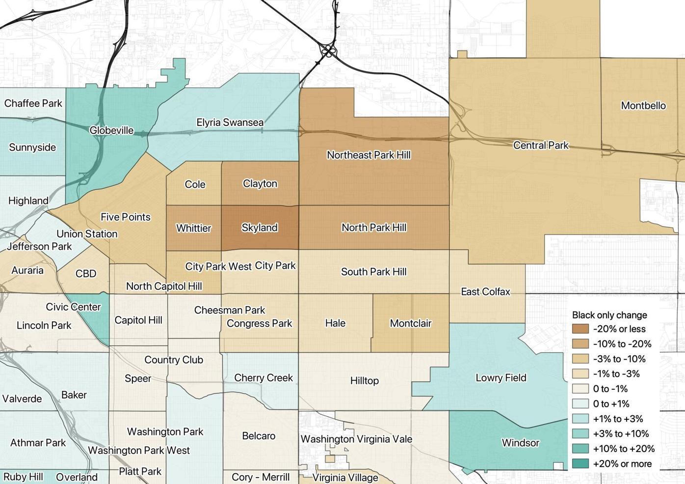 2020 Census historic Black neighborhoods (copy)
