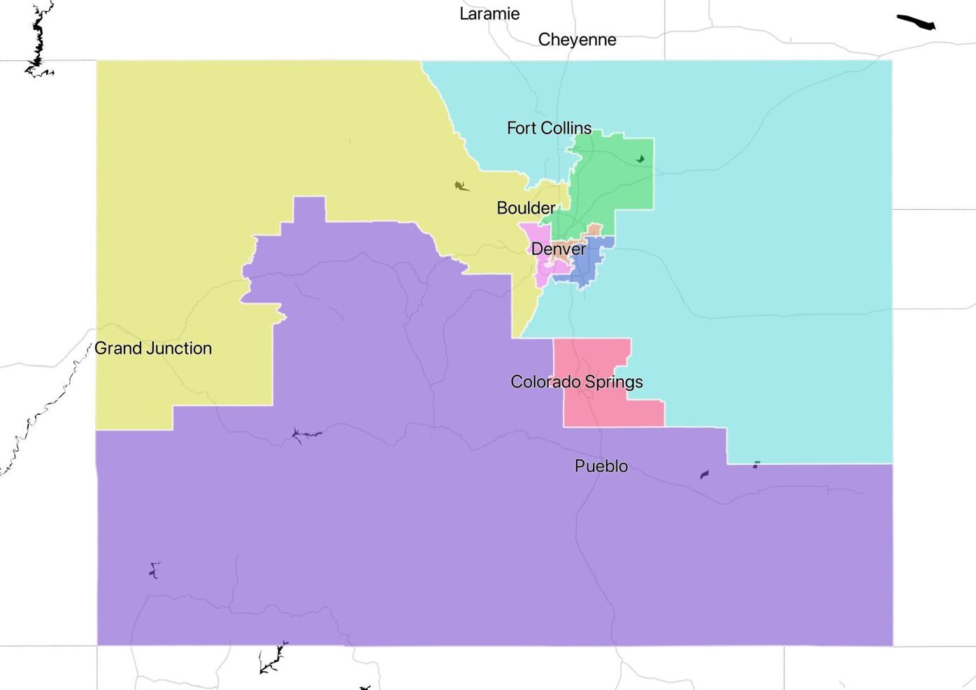 CLLARO congressional map recommendation