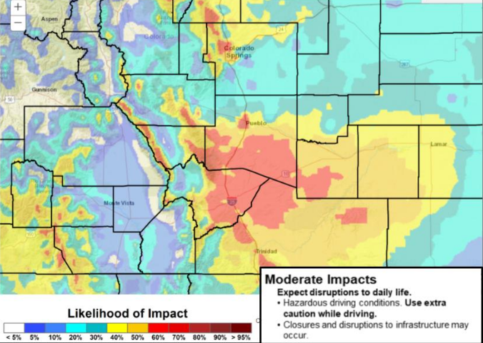 Map Courtesy: National Weather Service Pueblo