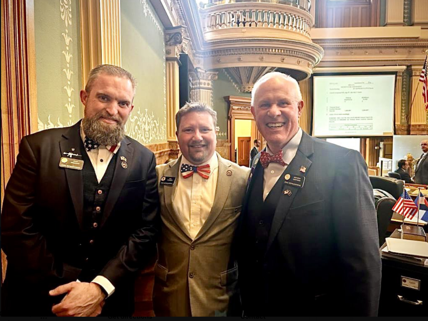 Bow Tie day in the House April 4, 2023