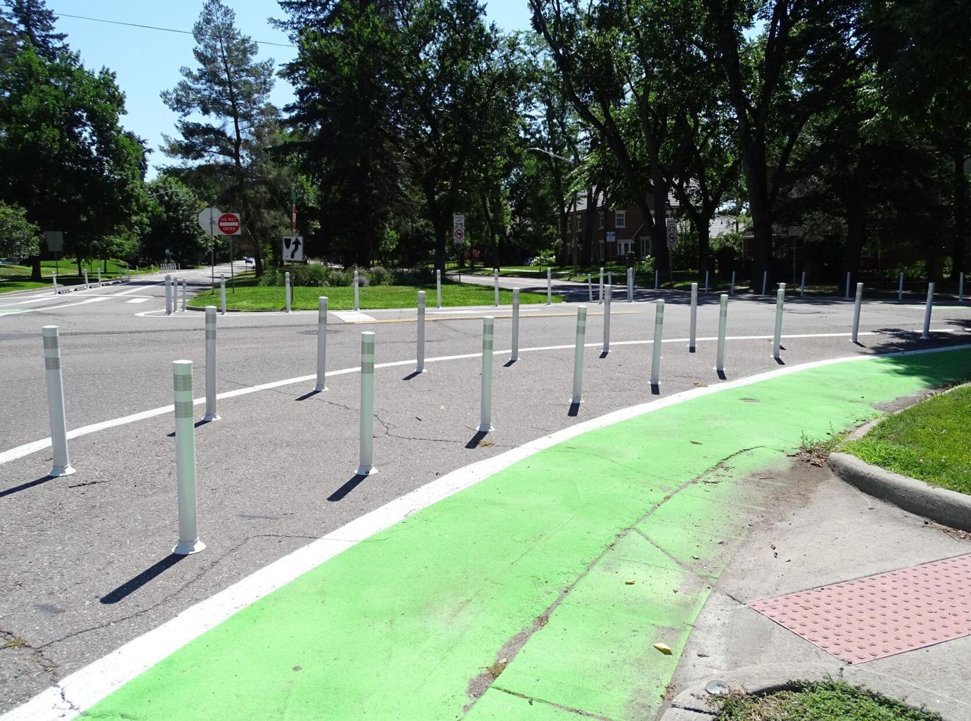 Bike Lanes at Little Cheesman Park