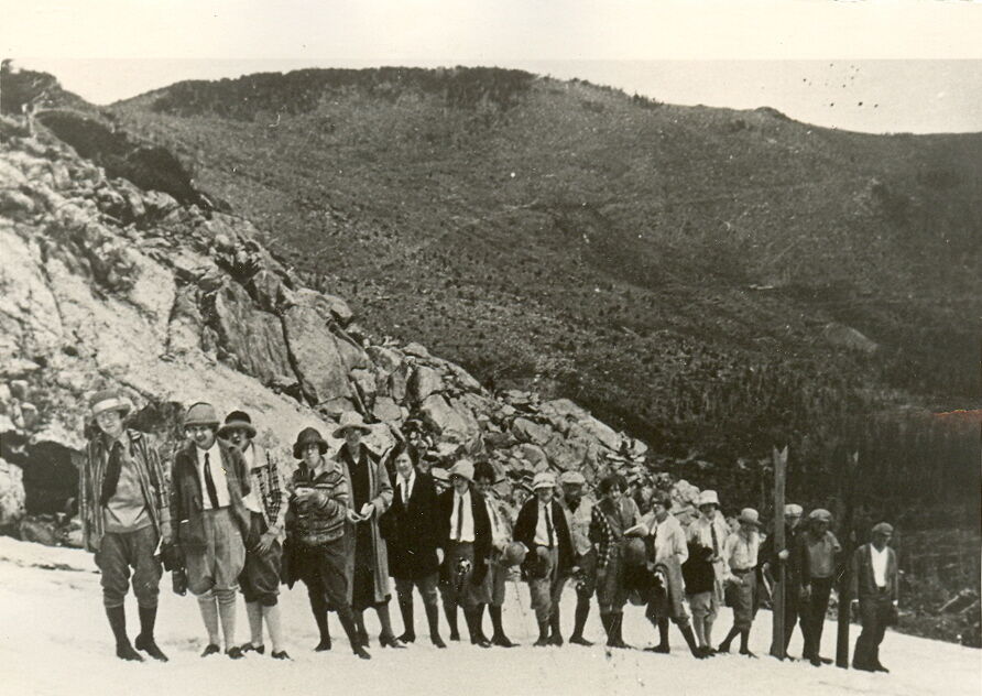 1928 st marys glacier july 4 1928 fashion line up