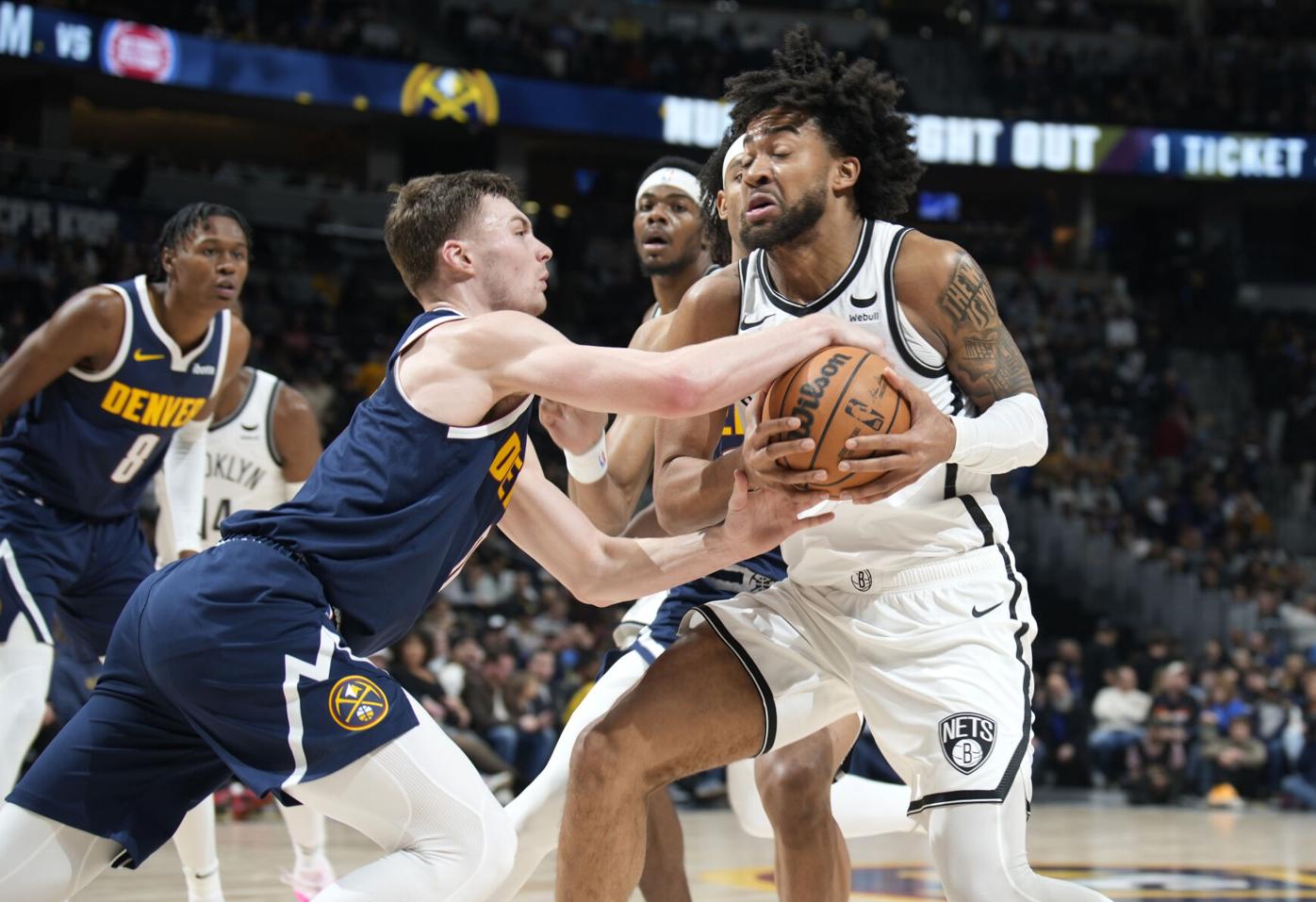 Nets Nuggets Basketball