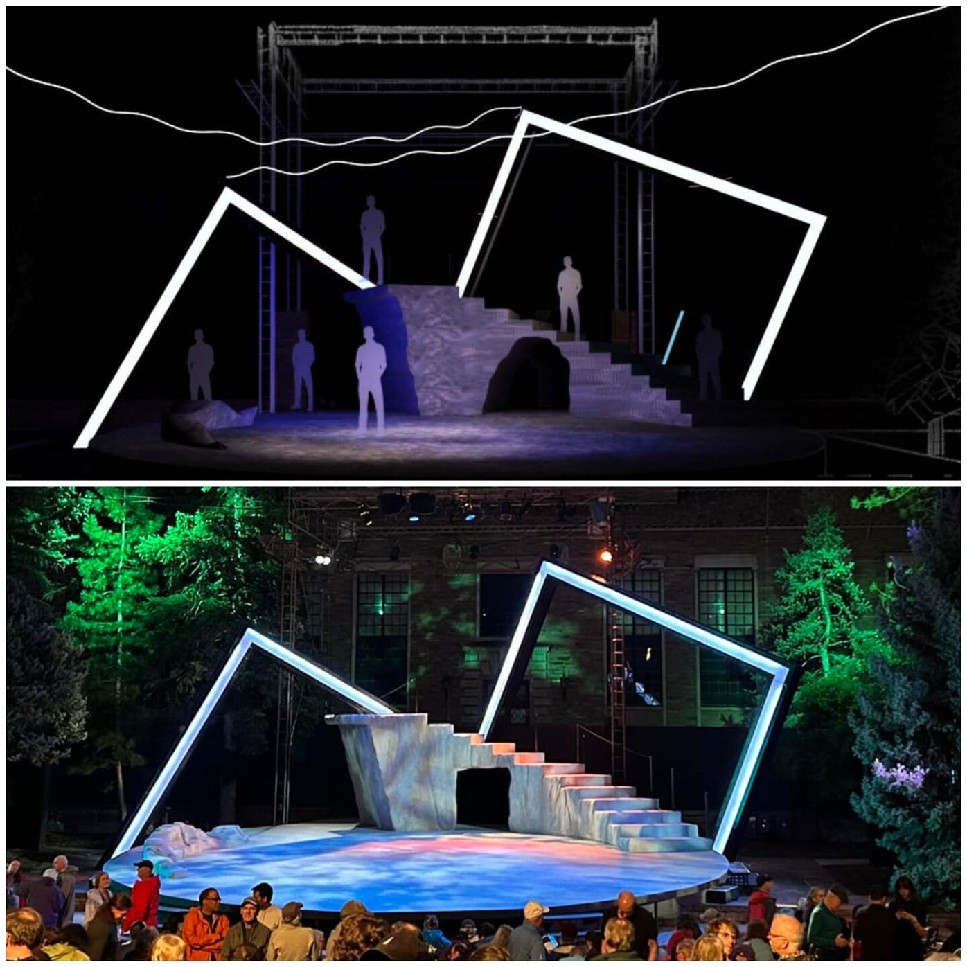 King Lear Before and After Kevin Nelson True West Awards Colorado Shakespeare Festival