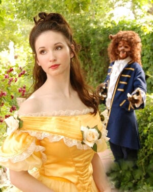 Jenna Bainbridge in Beauty and the Beast