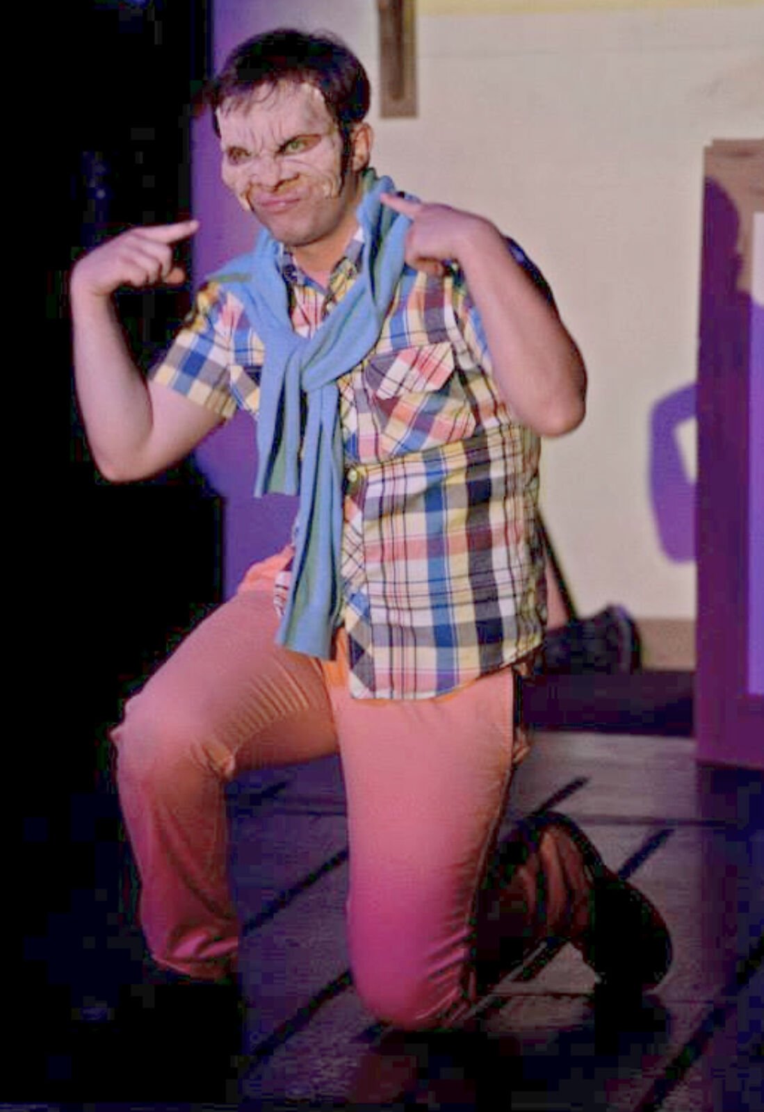 Eli Stewart at the Bug Theatre