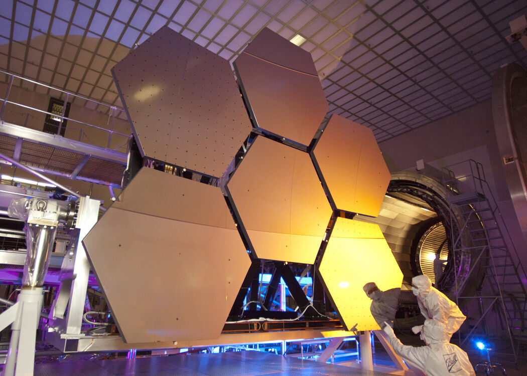 JWST in cryogenic testing (copy)