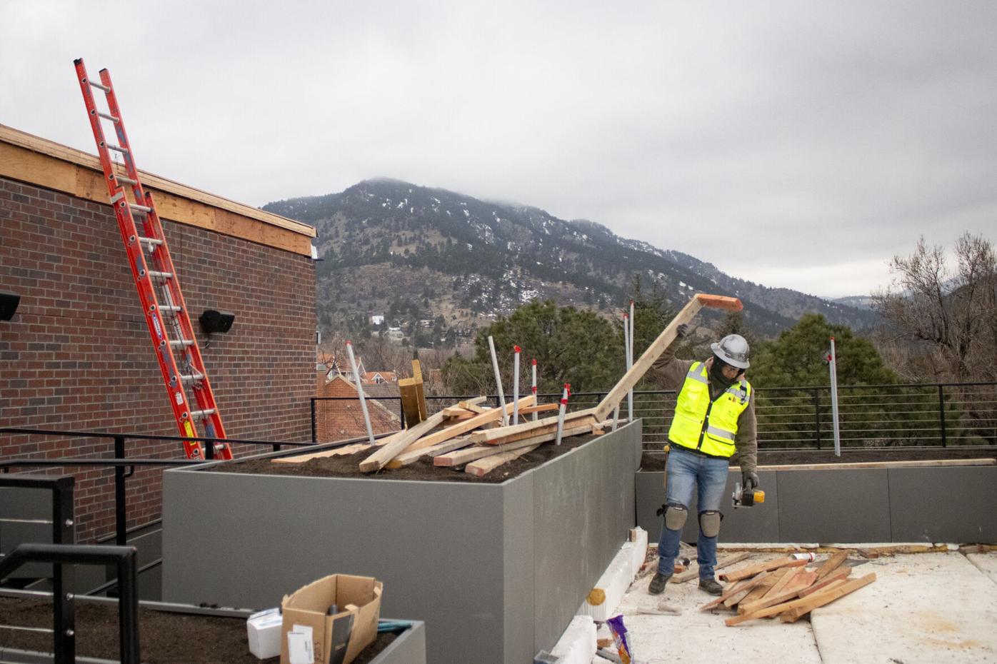 Construction is almost wrapped up for the Moxy Boulder hotel