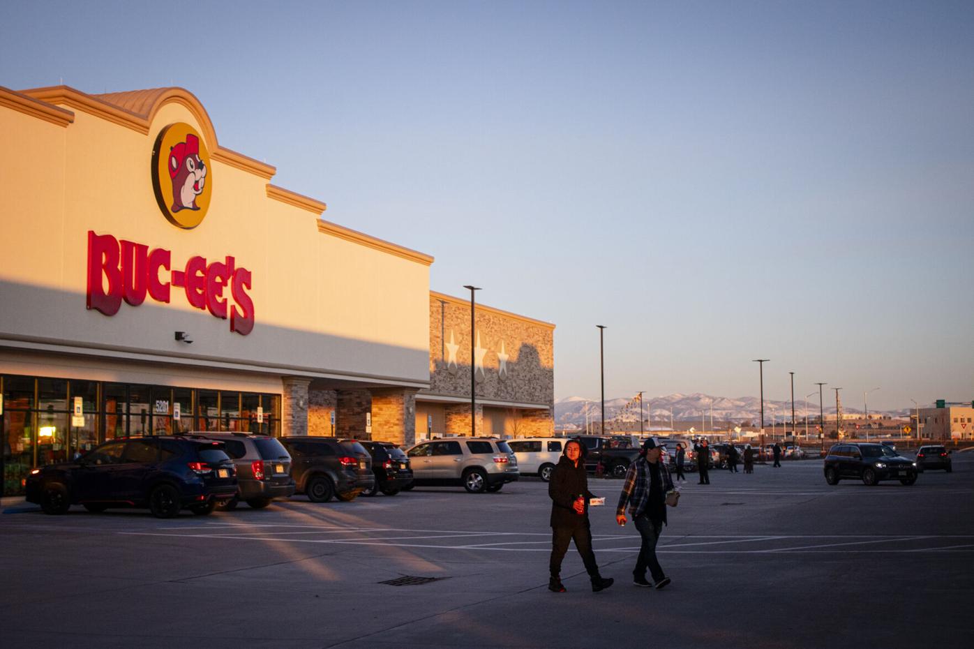 Outside Colorado's first Buc-ee's