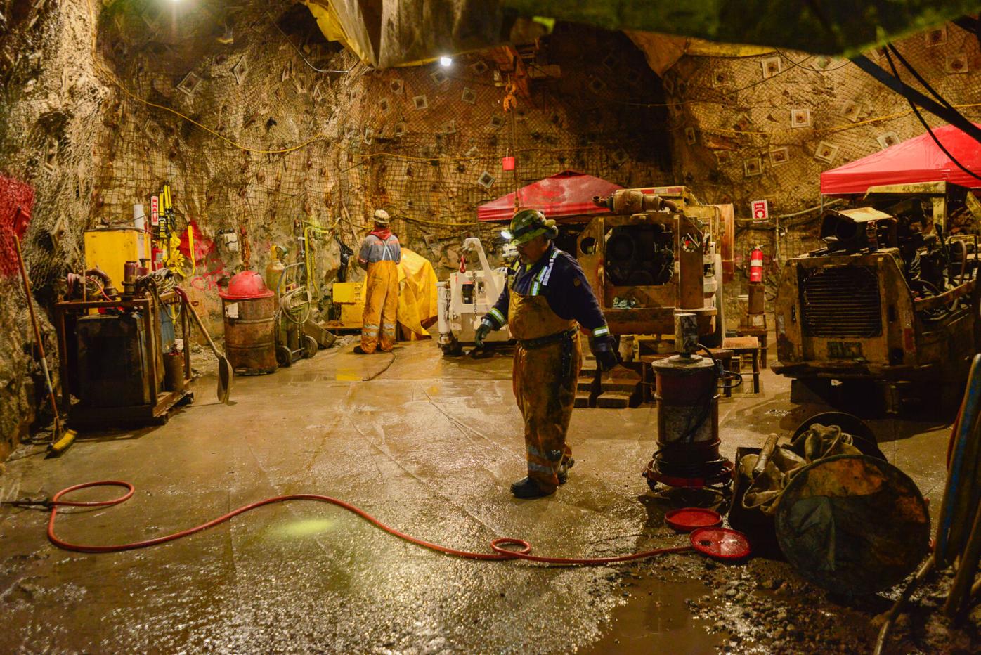 Maintenance bay at the Pinyon Plain Mine.jpg