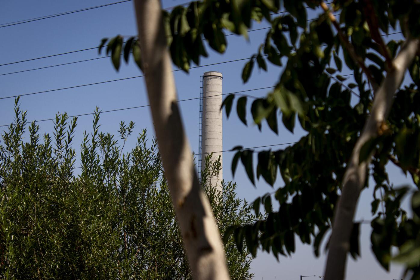 Zuni steam plant smoke stack