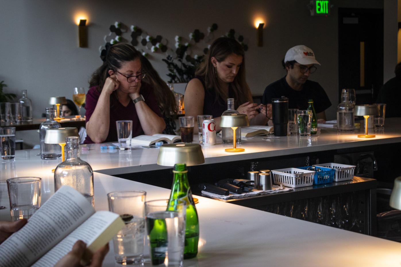 Trellis Wine Bar silent book club