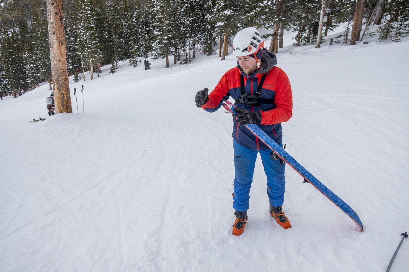 Uphill skiing access at Arapahoe Basin Ski Area