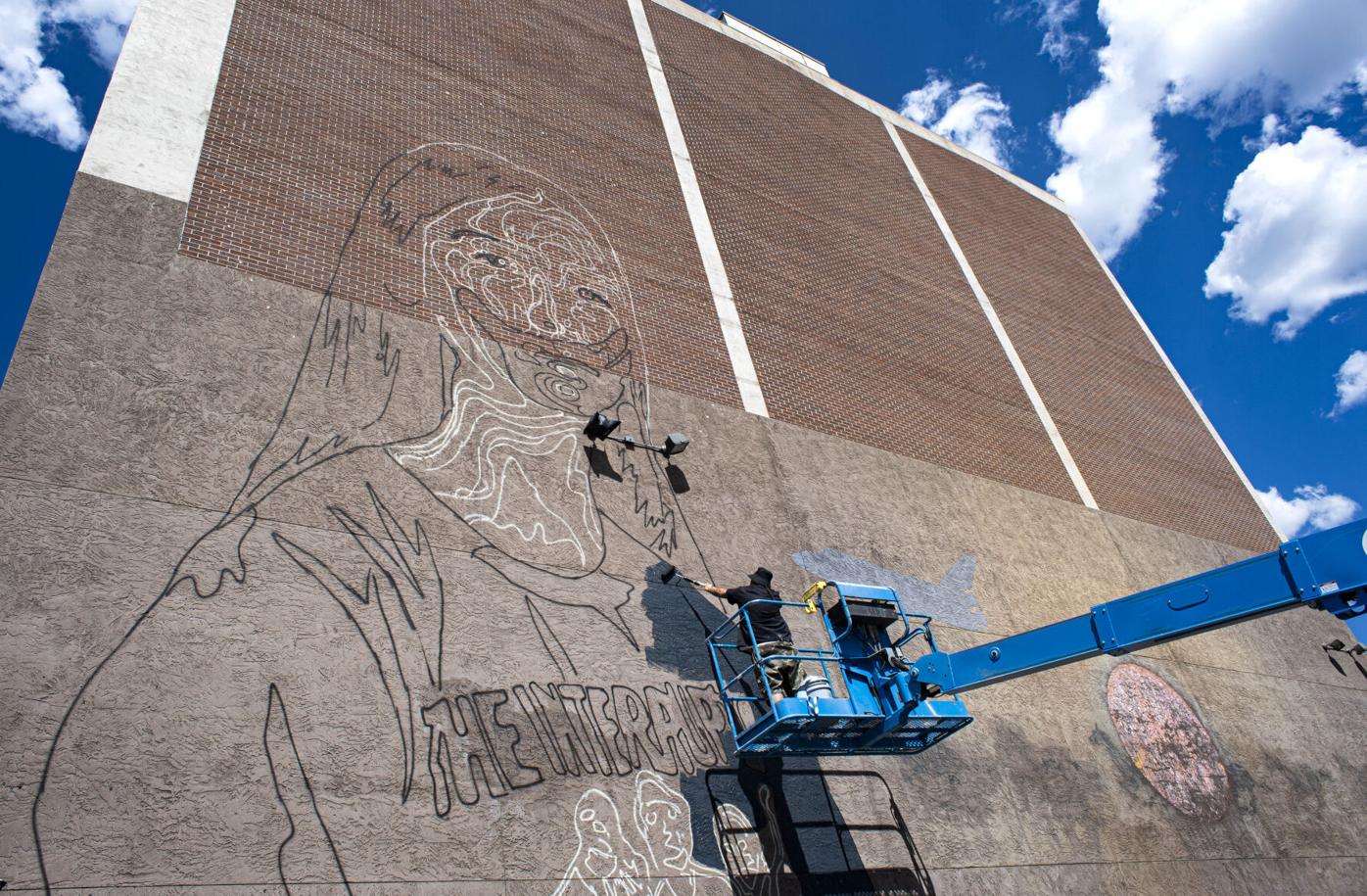 Gregg Deal mural