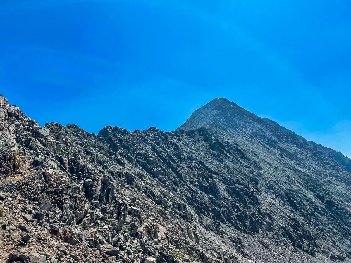 The West Ridge of Quandary Peak, outside of Breckenridge, Colorado. Photo Credit: Spencer McKee.