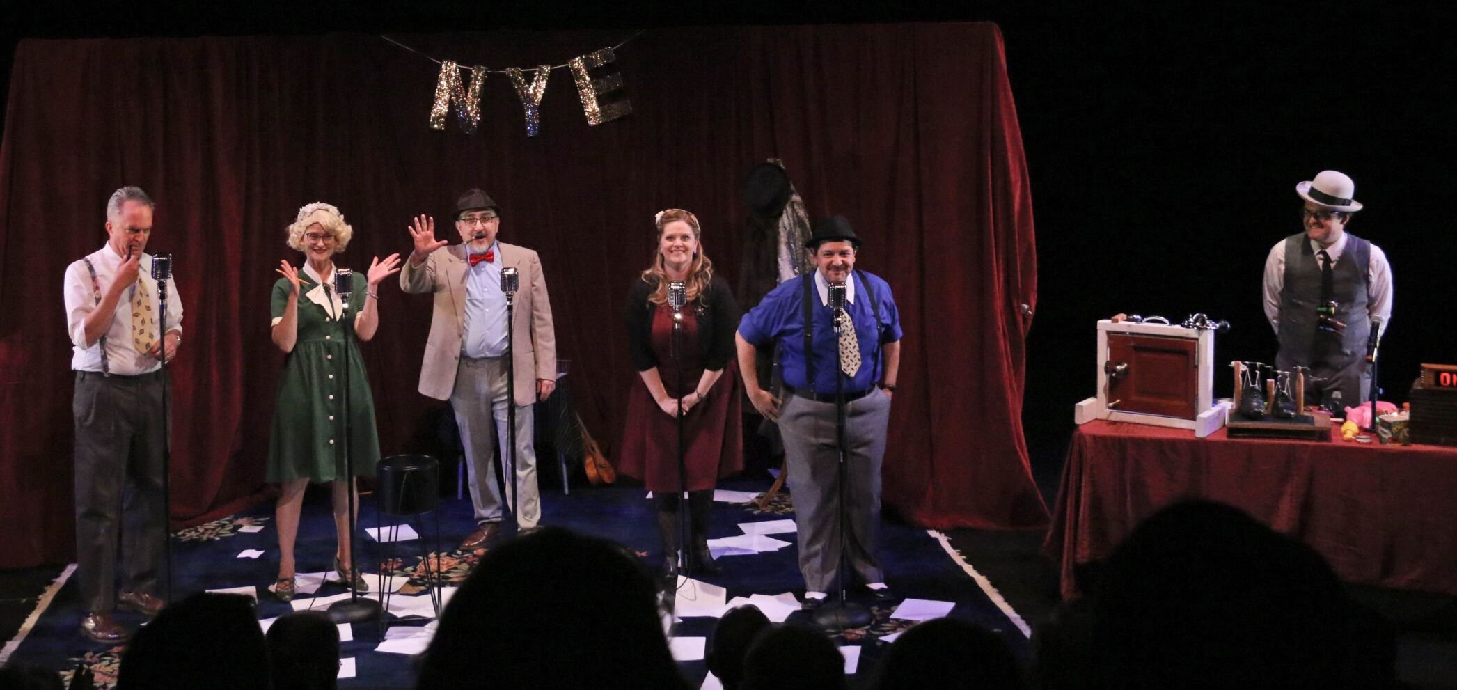 The Boulder Ensemble Theatre Company hosted the King Penny Radio Hour