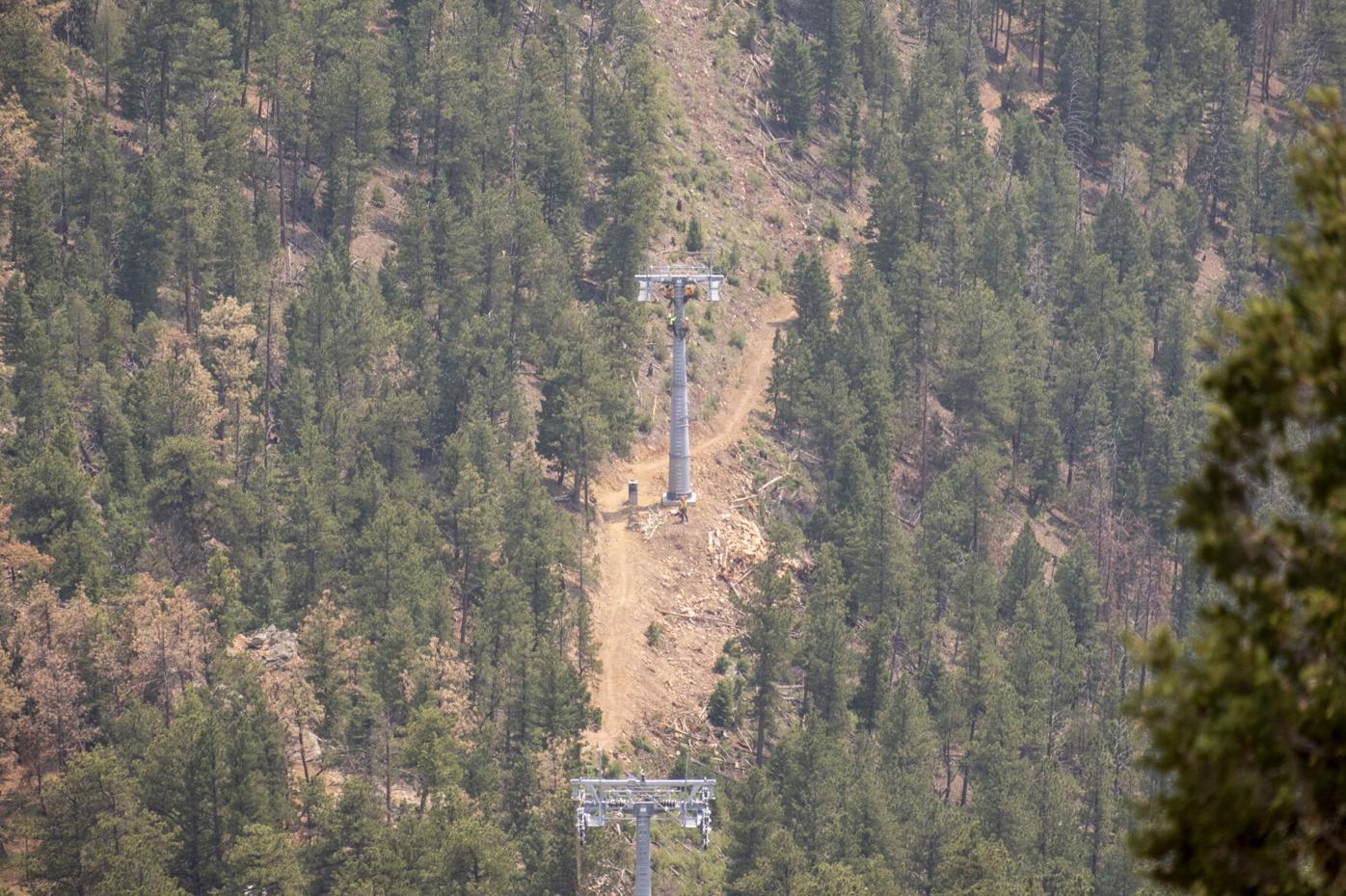 MACC gondola construction at VCMP