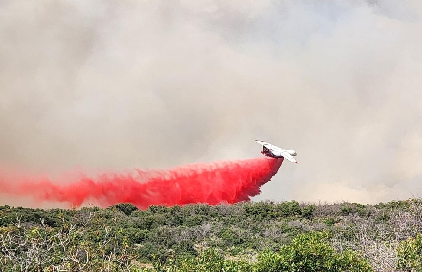 Black Canyon wildfire, tanker
