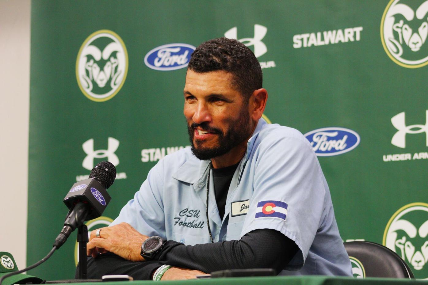 Jay Norvell, 2024 CSU Rams media day