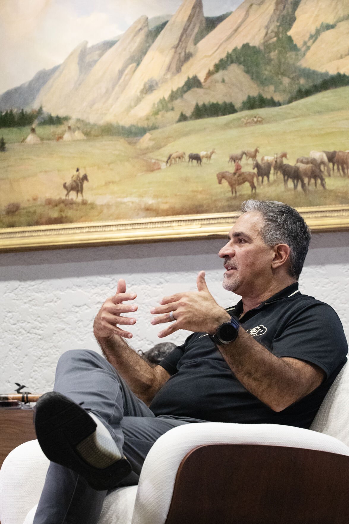 CU Chancellor Justin Schwartz