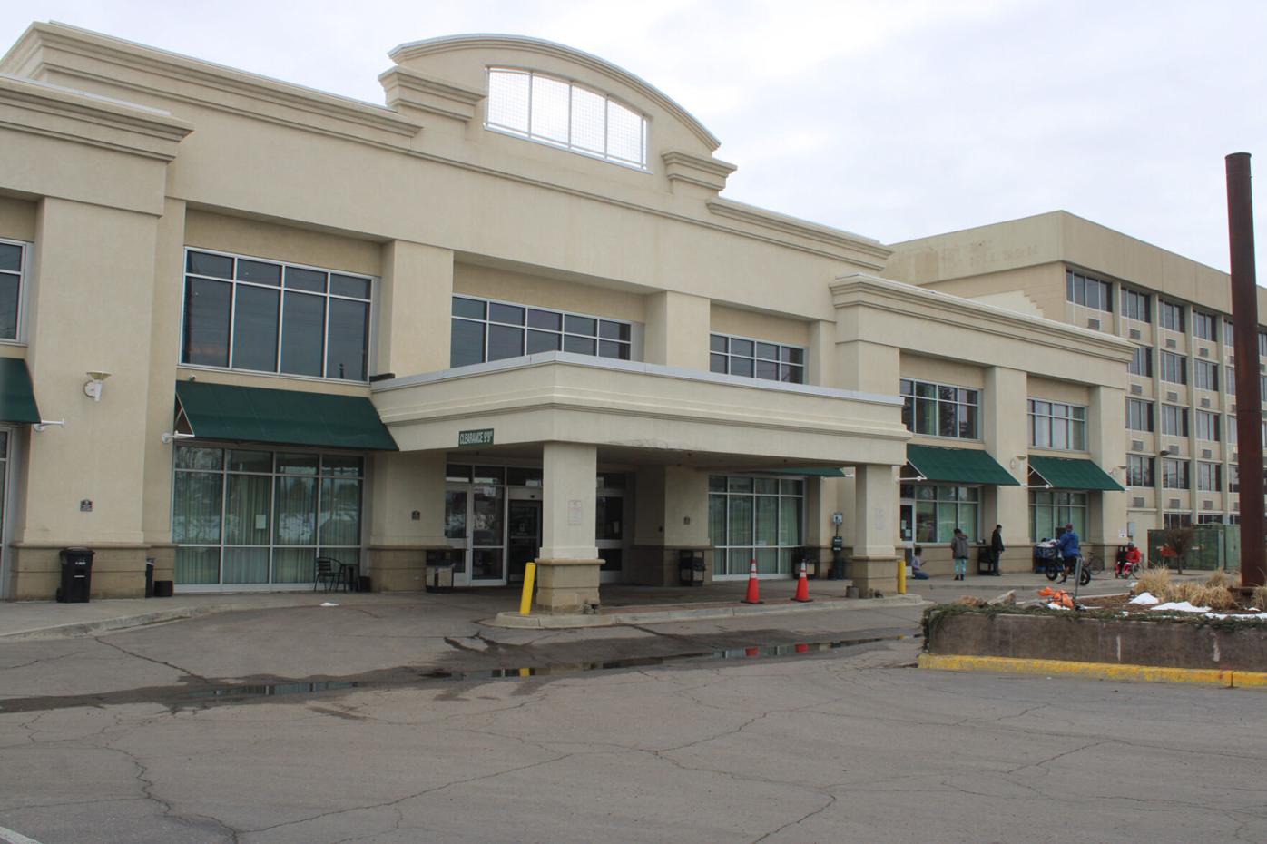 DoubleTree homeless hotel morning after double homicide (copy)
