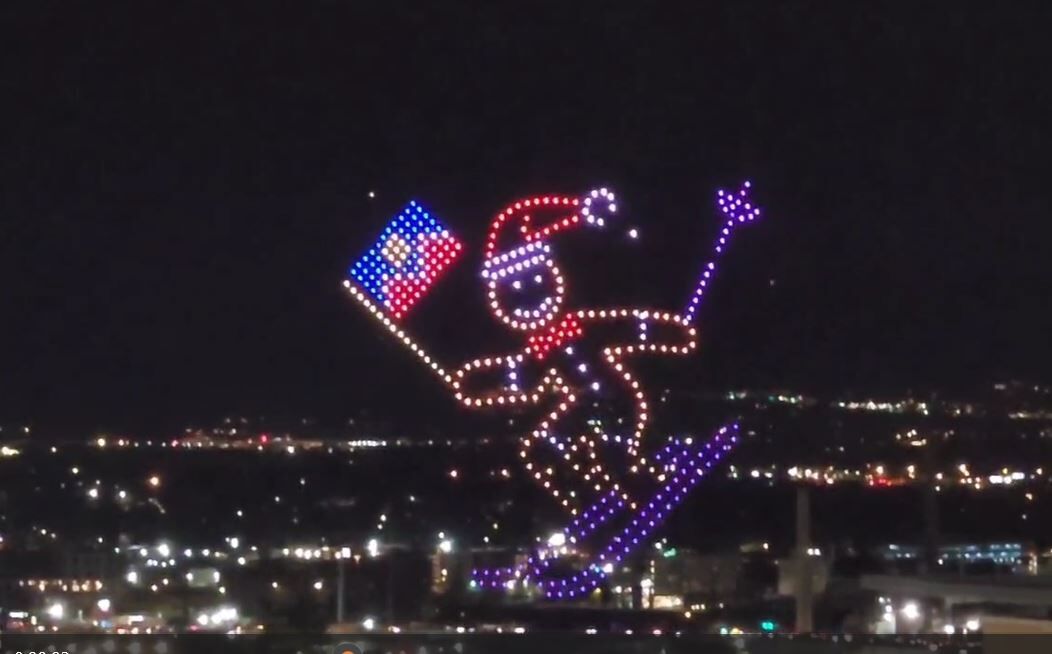 Downtown Denver holiday drone show (copy)