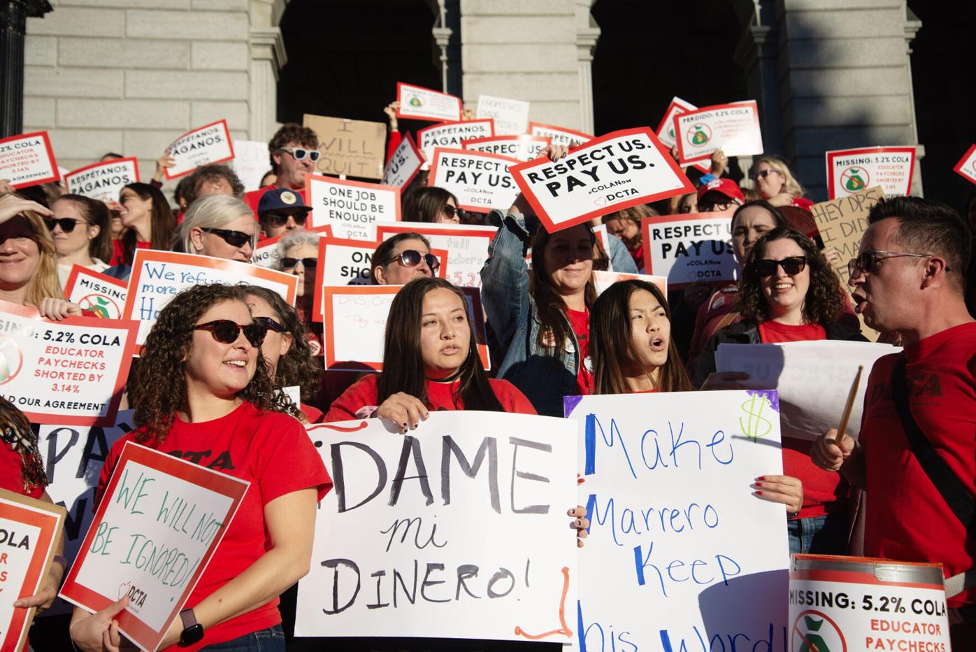 Hundreds of educators and Denver Teachers Classroom Association (copy)